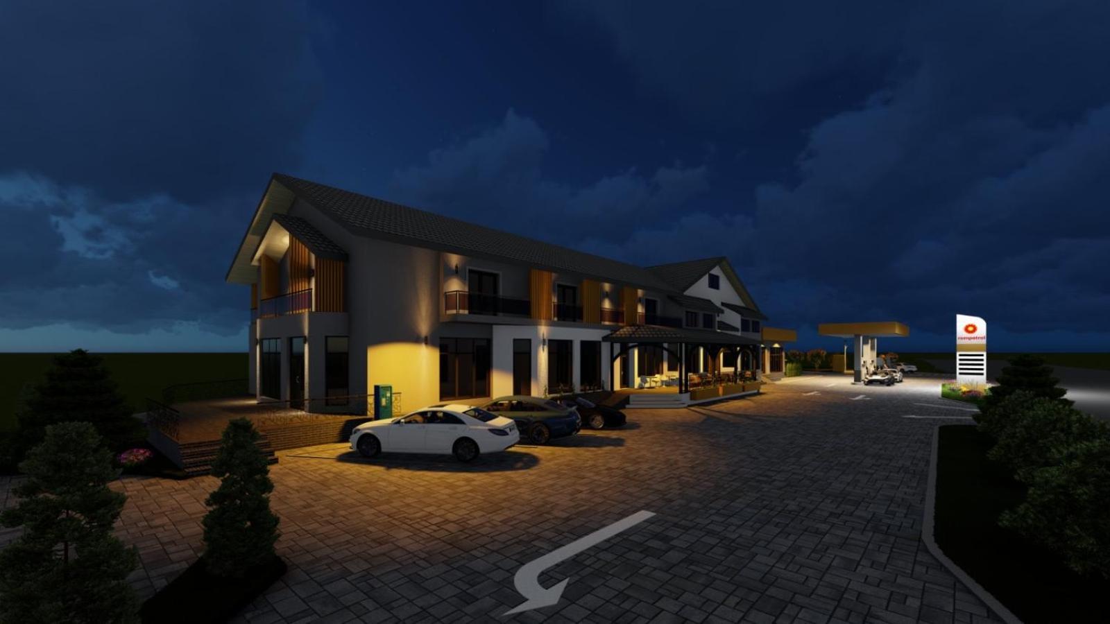 Motel Azur Calnic Екстериор снимка